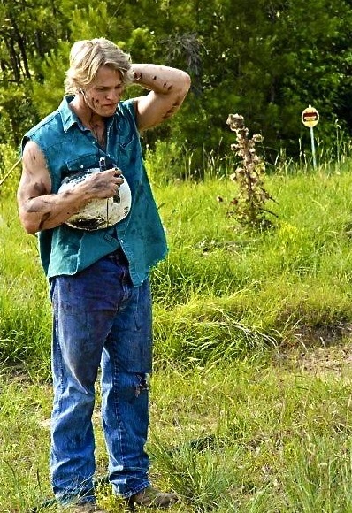 Coleman as Jason Dunn in the southern drama, Catahoula (2008).